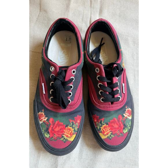 Supreme Vans Jean Paul Gaultier Low Top Burgundy Floral Men\'s Size 9 SS19 Skater main image 4
